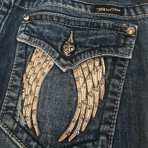 2 pairs of miss me jeans